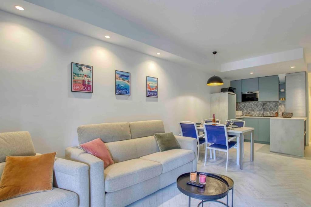 Appartement Piscine Tennis Acces Prive Plage Joia Sanary-sur-Mer Extérieur photo
