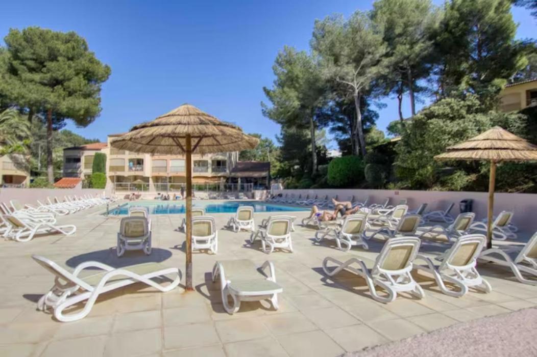 Appartement Piscine Tennis Acces Prive Plage Joia Sanary-sur-Mer Extérieur photo